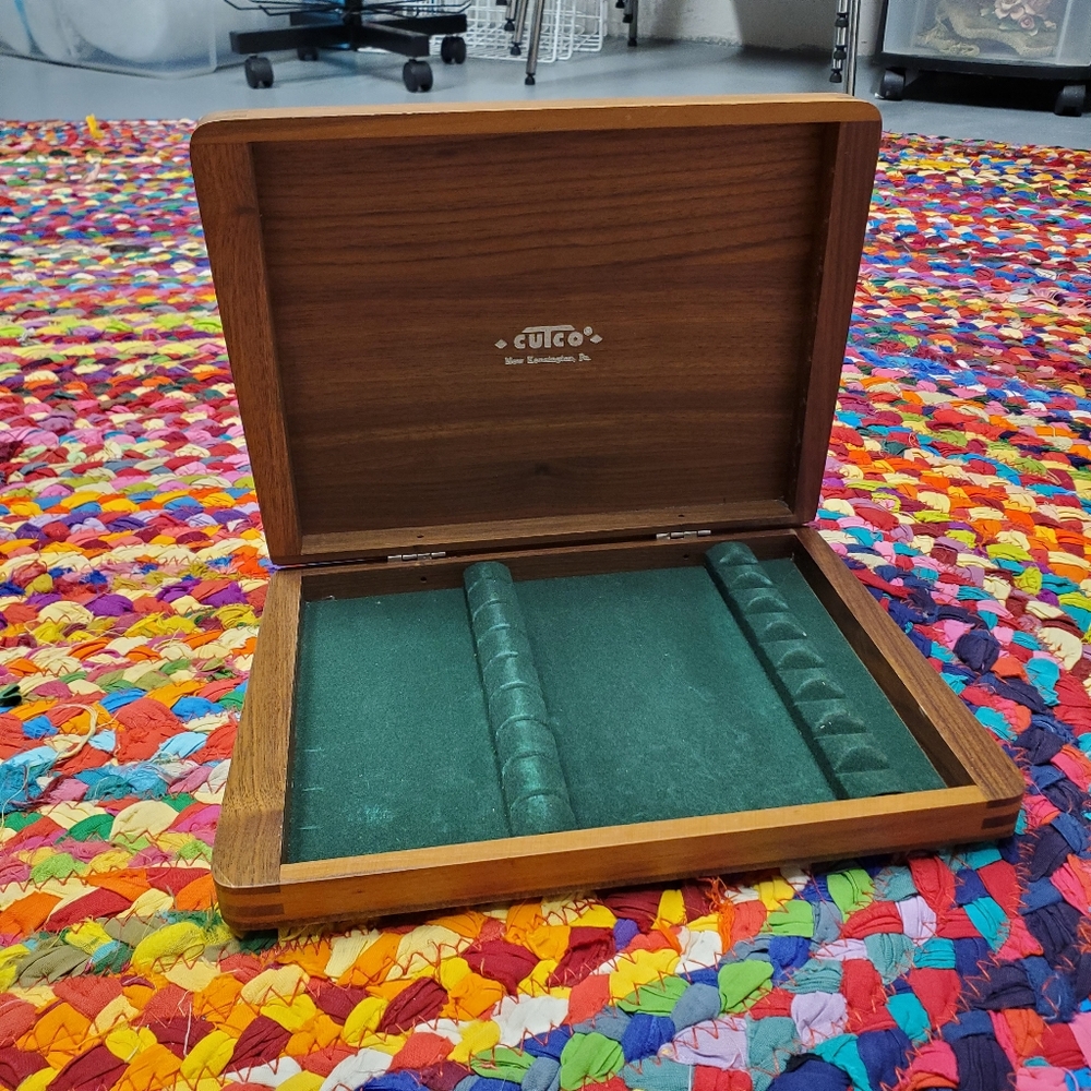 Cutco Wood Steak Knife Storage Box - Box Only